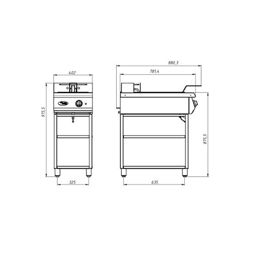 Фритюрница электрическая Grill Master ФЖТЛФрЭ