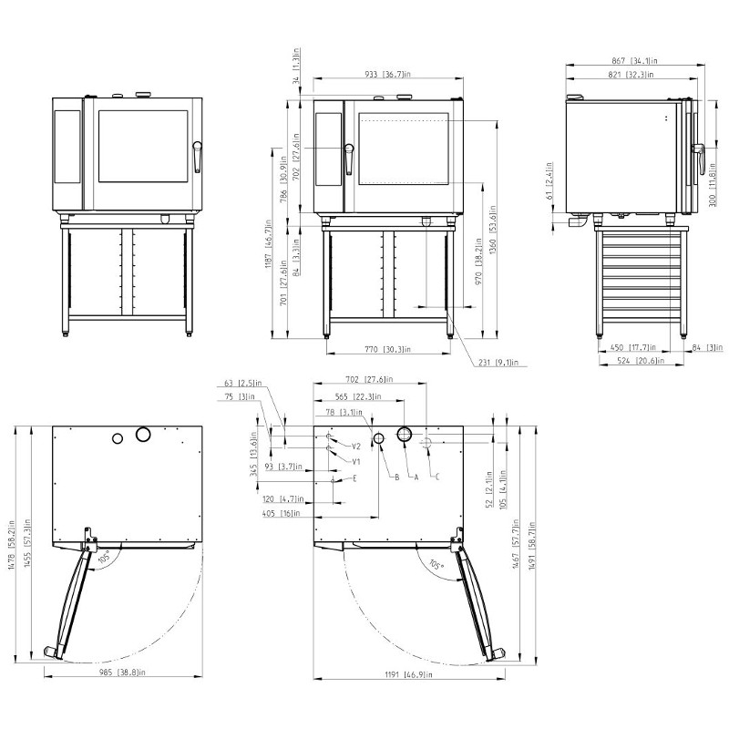 картинка Шкаф пекарский Retigo DeliMaster DM5