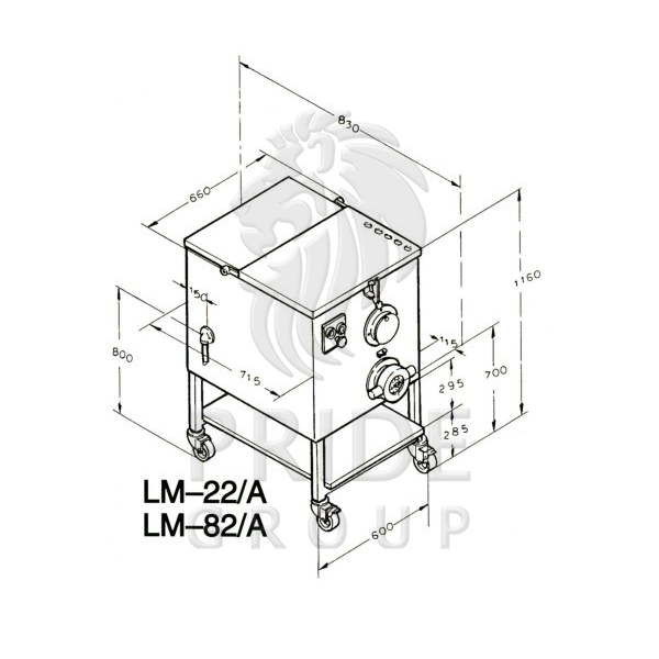 Мясорубка KT LM-82/A Unger