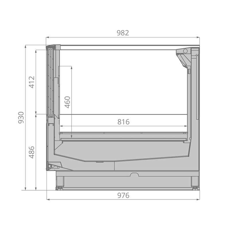 Низкотемпературная бонета Brandford Krios 250 Open Top