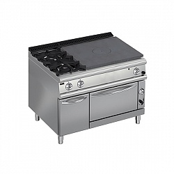 картинка Плита со сплошной поверхностью газовая 700 серии Apach Chef Line LRSTG127R2FG