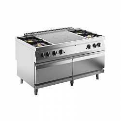 картинка Плита со сплошной поверхностью газовая 900 серии Apach Chef Line SLRSTG169R4FG