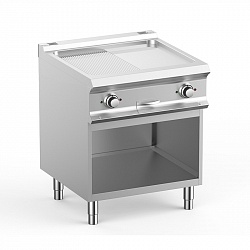 картинка Электрическая жарочная поверхность 700 серии Apach Chef Line GLFTE77LRCOSP хром