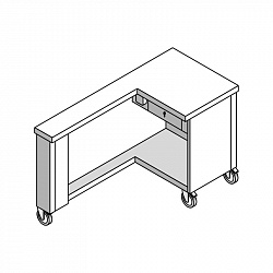 картинка Прилавок для кассы EMAINOX CDX 12 8035031 правый